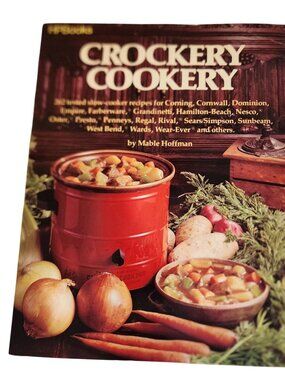 Vintage Edition of the Crockery Cookery Cookbook by Mable Hoffman 1972